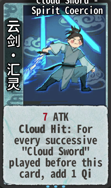Cloud Sword - Spirit Coercion