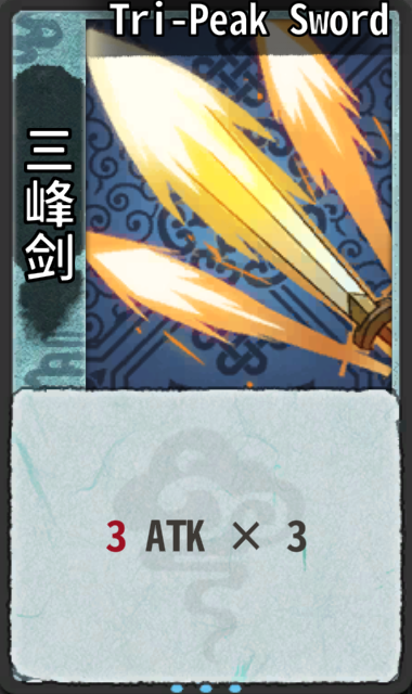 Tri-Peak Sword